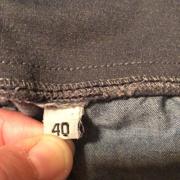 Maternity 12 Lyocell Blue Denim Shorts - Picture 6 of 10